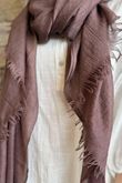 Classic Portobello Scarf Warm Brown 